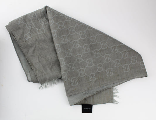 GUCCI SILK BLEND SCARF