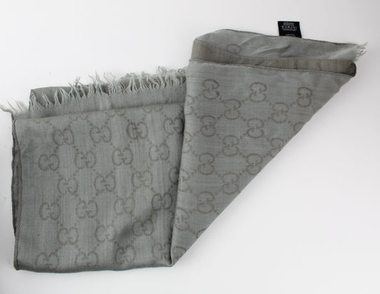 GUCCI SILK BLEND SCARF