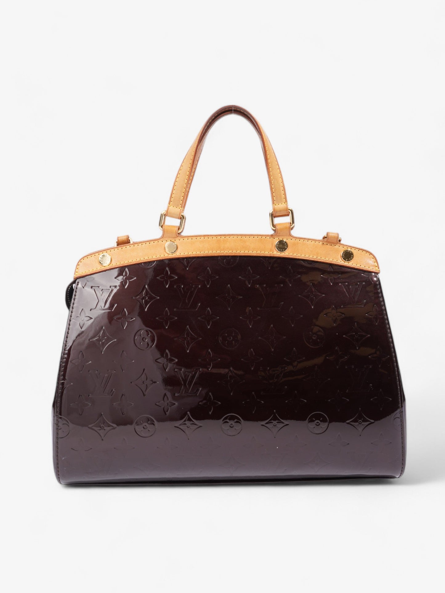 Louis Vuitton Brea Monogram Vernis Vernis Leather GM