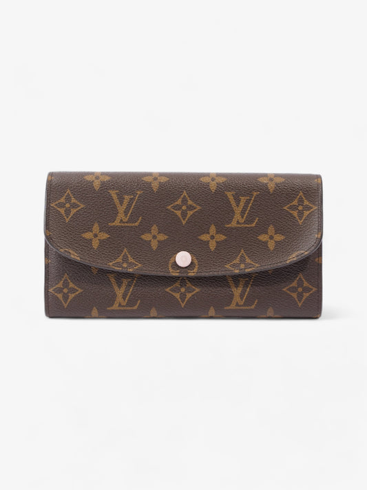 Louis Vuitton Emilie Monogram / Rose Ballerine Coated Canvas