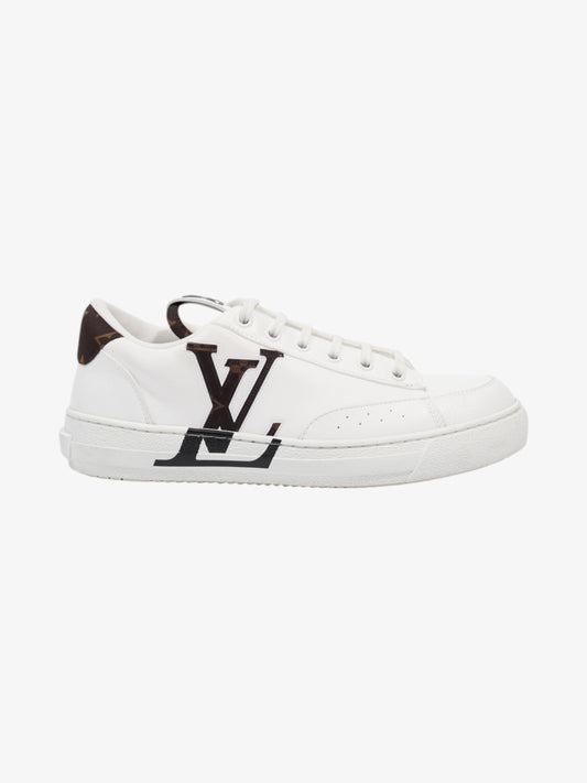 Louis Vuitton Charlie Trainers White Leather EU 38 UK 5