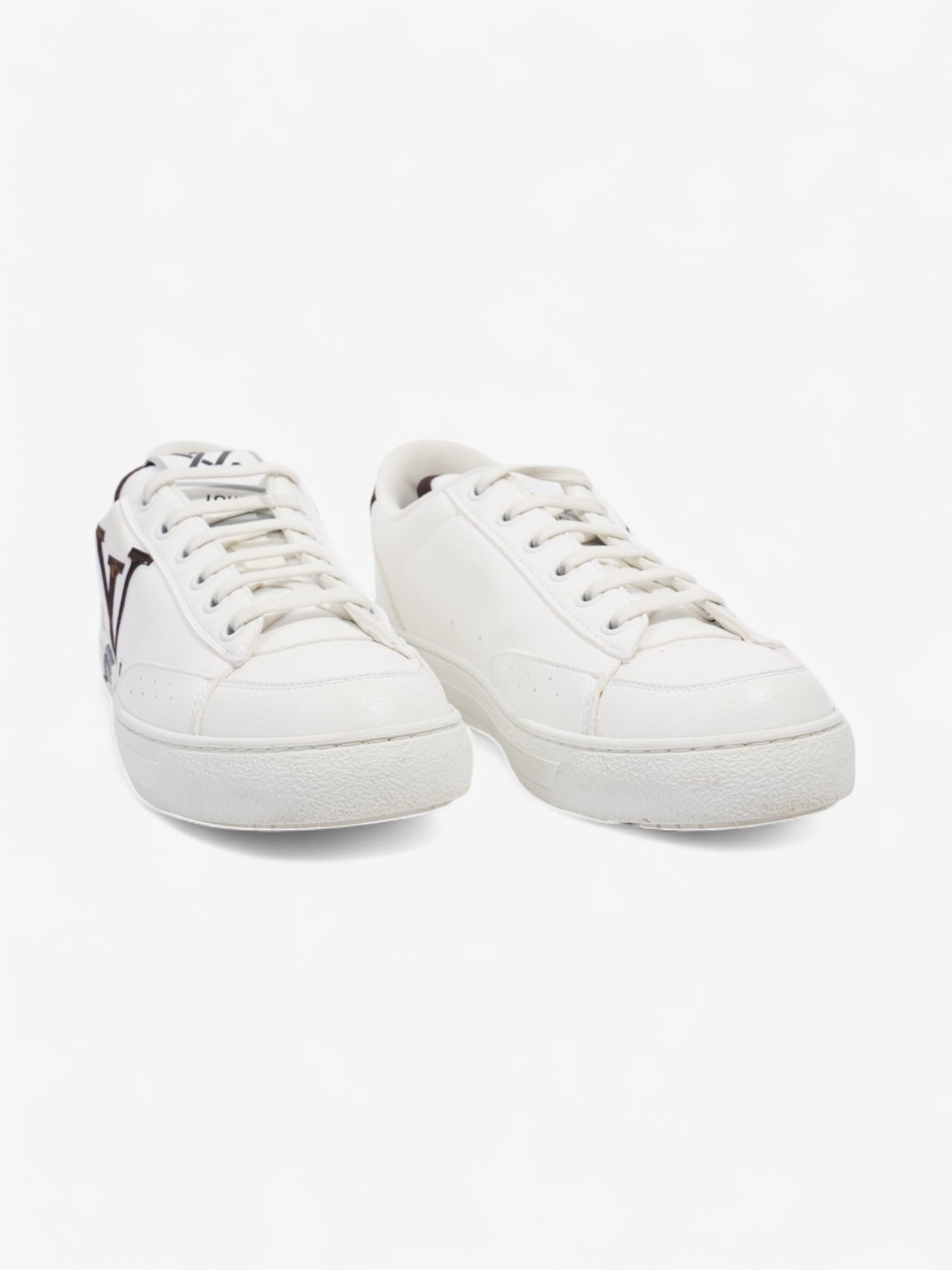 Louis Vuitton Charlie Trainers White Leather EU 38 UK 5