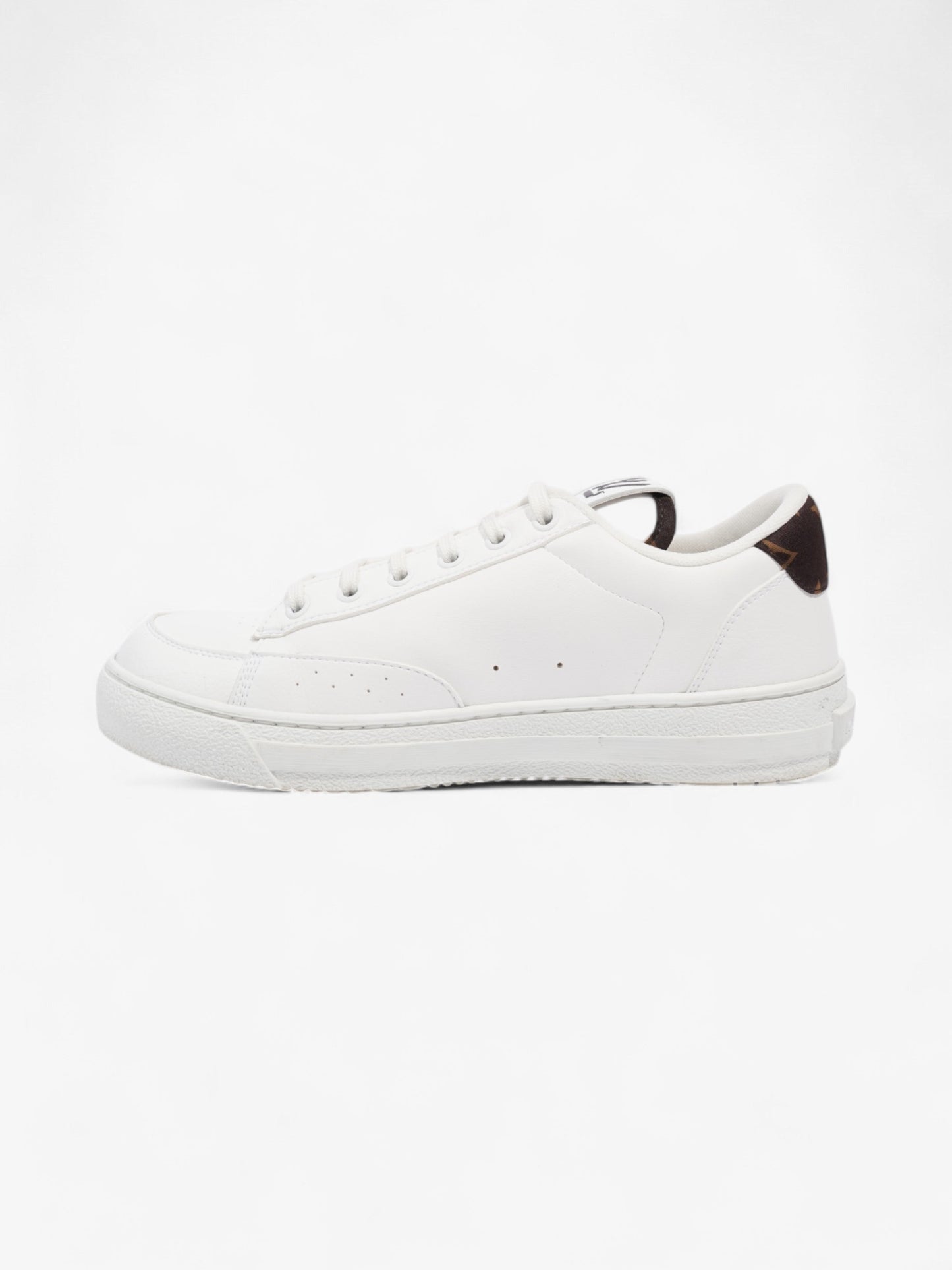 Louis Vuitton Charlie Trainers White Leather EU 38 UK 5