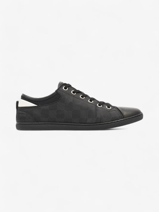 Louis Vuitton Match Up Damier Sneakers Black / White Canvas EU 42 UK 8