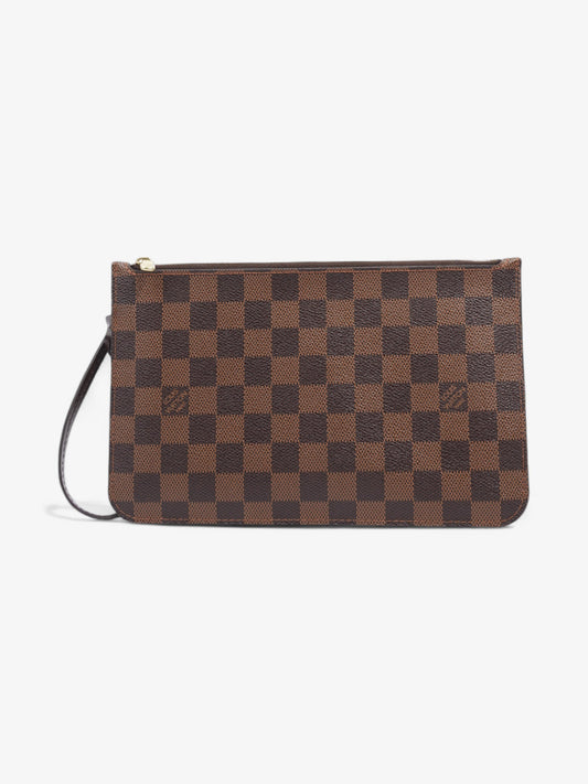 Louis Vuitton Neverful Pochette Damier Ebene Coated Canvas