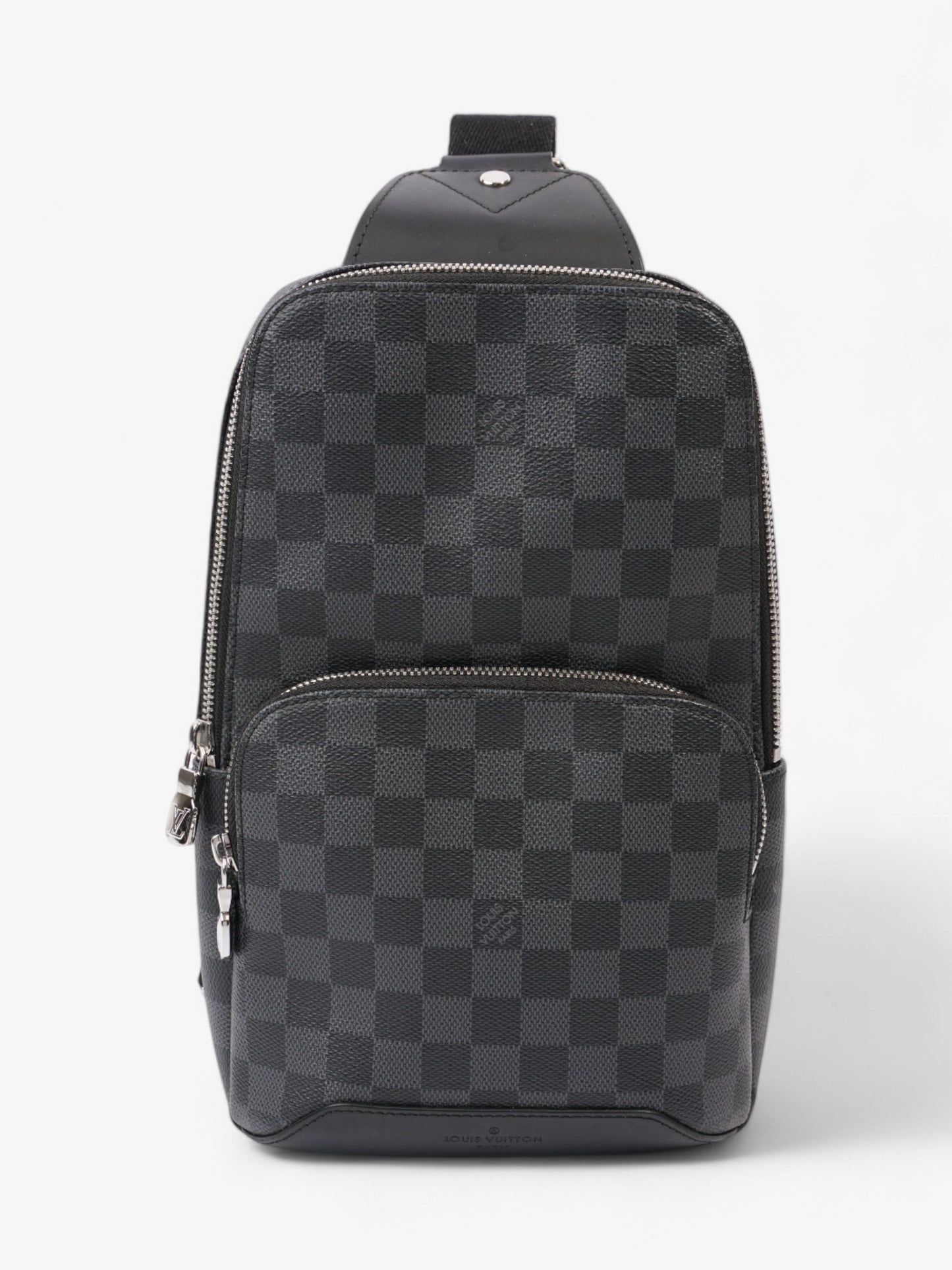 Louis Vuitton Avenue Sling Bag Damier Graphite Coated Canvas Monogram / Black Coated Canvas