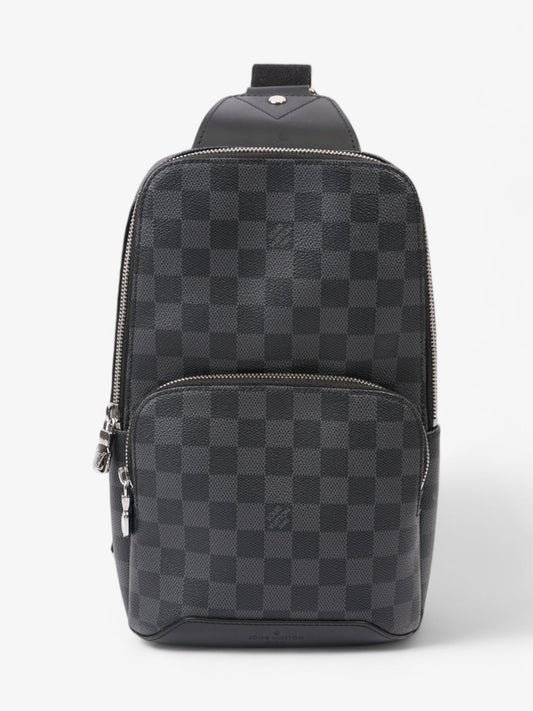 Louis Vuitton Avenue Sling Bag Damier Graphite Coated Canvas Monogram / Black Coated Canvas