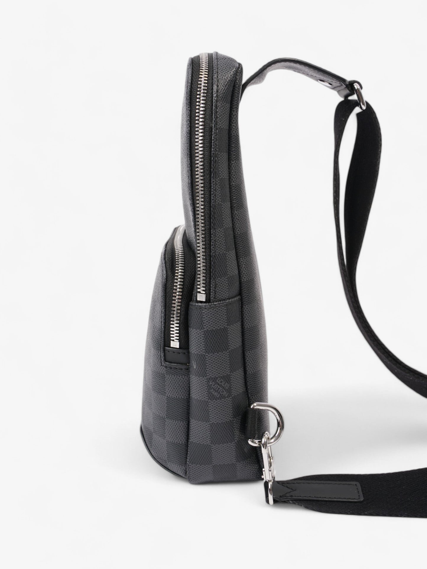 Louis Vuitton Avenue Sling Bag Damier Graphite Coated Canvas Monogram / Black Coated Canvas