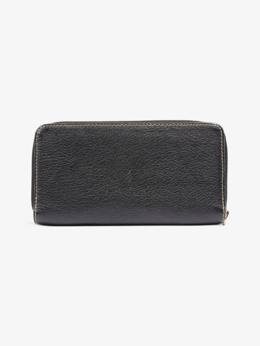 Louis Vuitton Suhali Zippy Wallet Black / Gold Leather