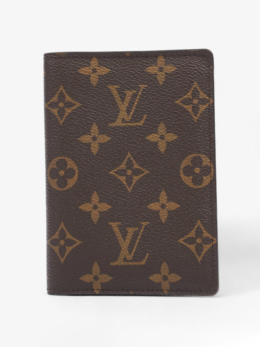 Louis Vuitton Passport Cover Monogram Coated Canvas