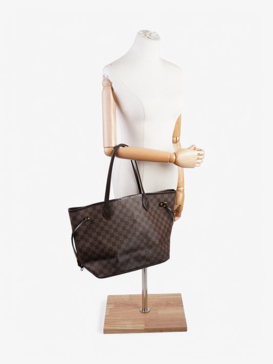 Louis Vuitton Neverfull Damier Ebene Coated Canvas MM