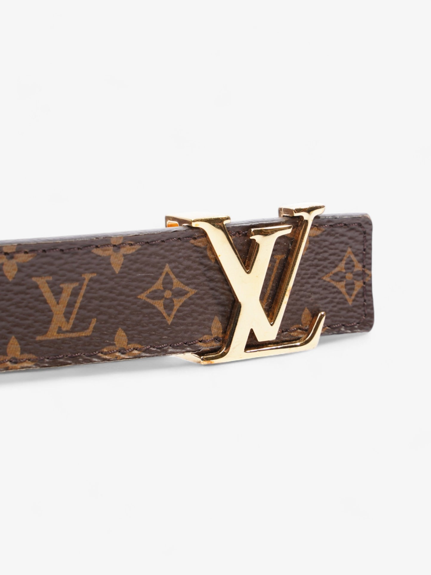 Louis Vuitton LV Initiales Monogram / Gold Coated Canvas 80cm / 32"