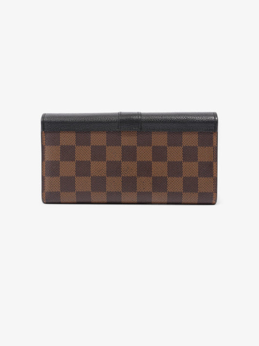 Louis Vuitton Clapton Damier Ebene / Black Coated Canvas