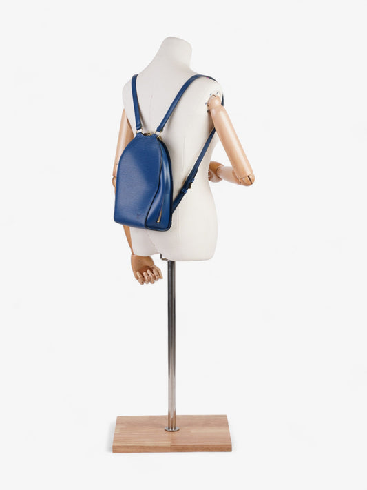 Louis Vuitton Mabillon Blue Epi Leather