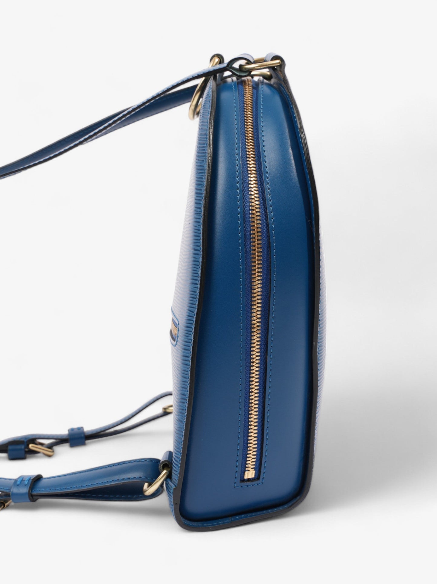 Louis Vuitton Mabillon Blue Epi Leather