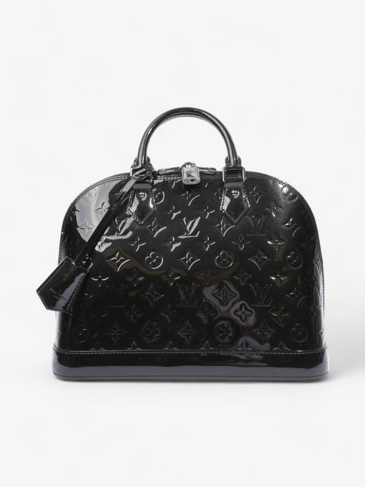 Louis Vuitton Alma Monogram Vernis / Black Vernis Leather PM