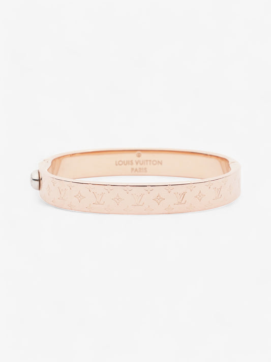 Louis Vuitton Nanogram Bracelet Rose Gold Base Metal S