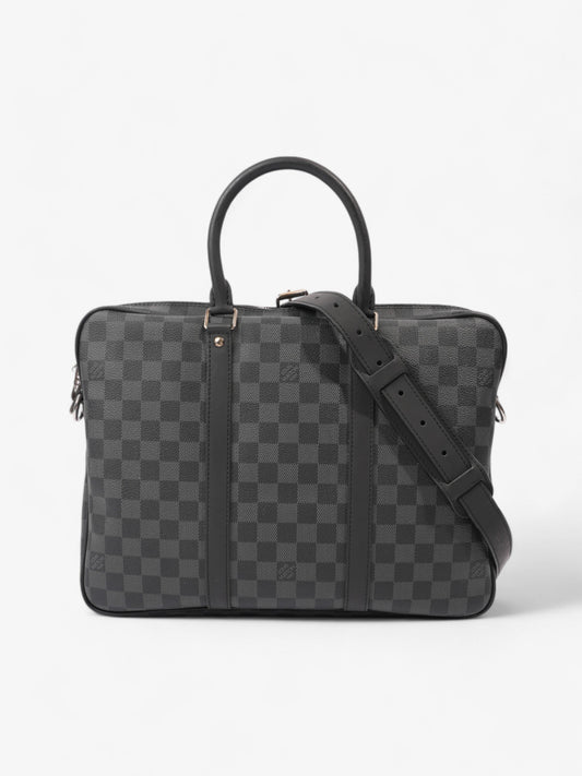 Louis Vuitton Porte-Documents Voyages Damier Graphite Coated Canvas PM