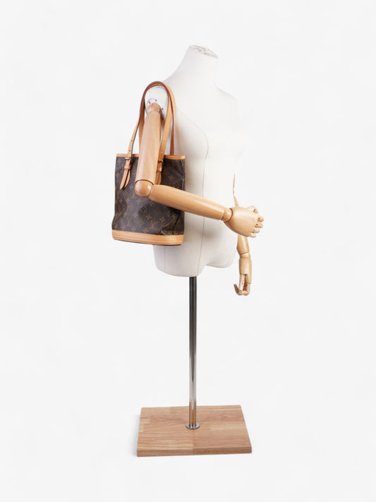 Louis Vuitton Bucket Monogram Coated Canvas PM