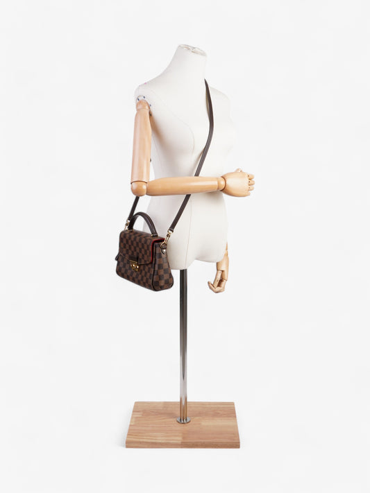 Louis Vuitton Croisette Damier Ebene Coated Canvas