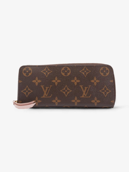 Louis Vuitton Clemence Monogram / Rose Ballerine Coated Canvas