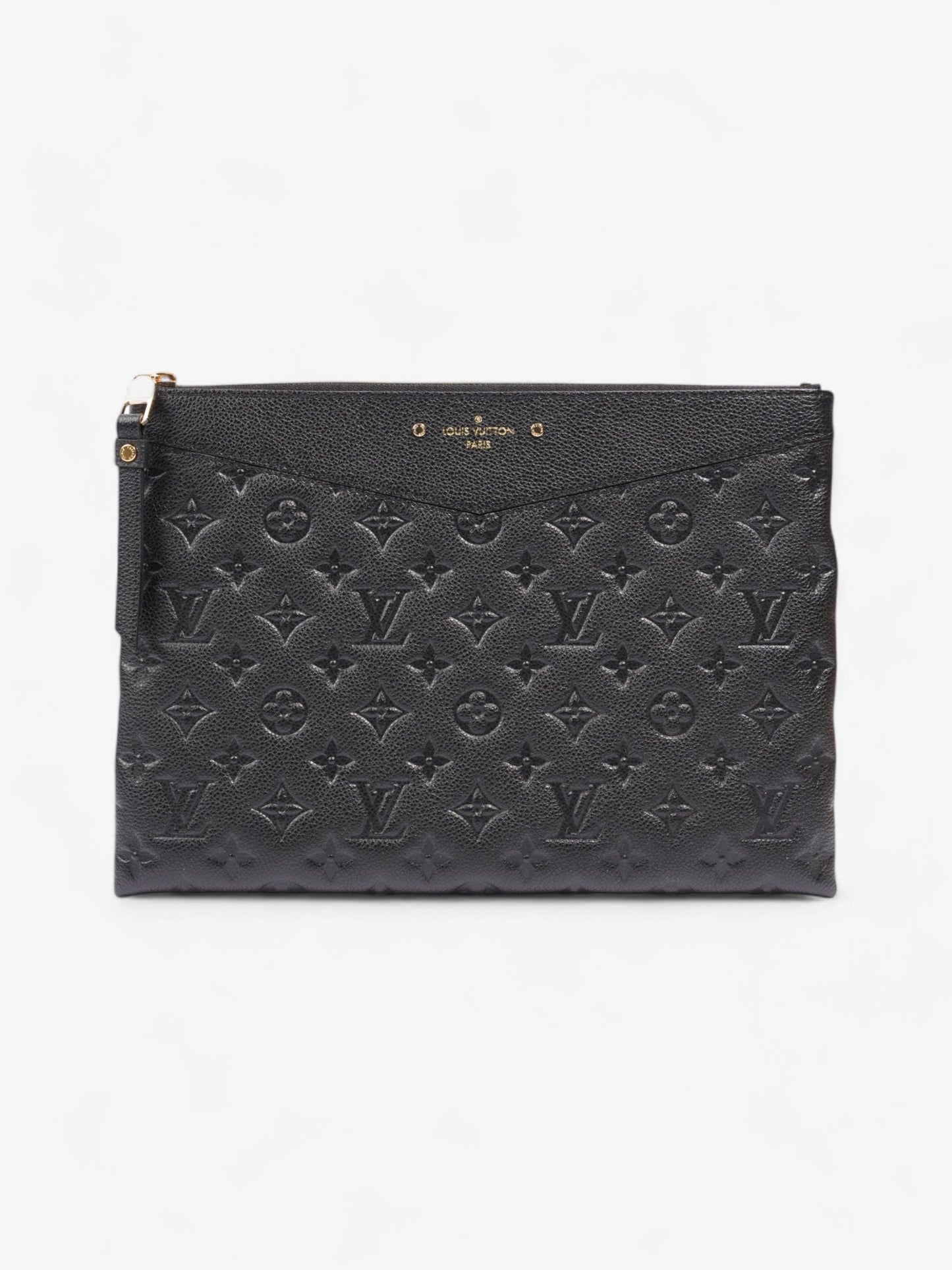 Louis Vuitton Daily Pouch Black Empreinte Leather