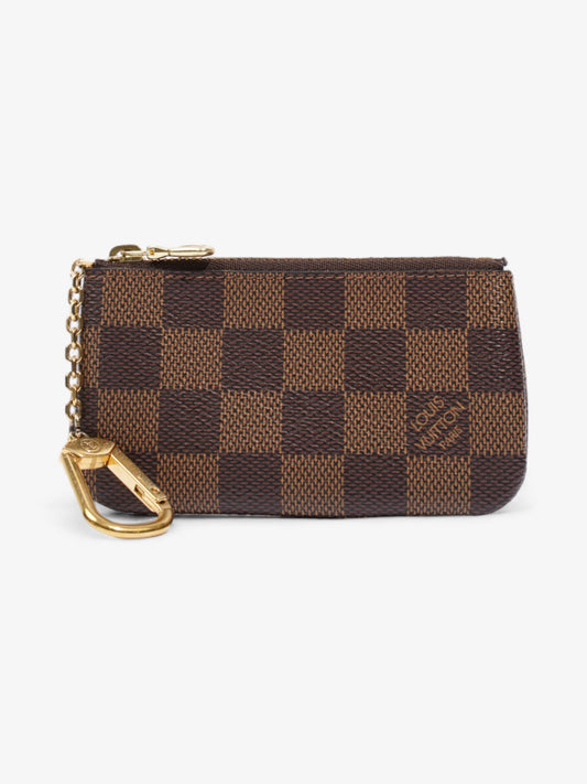 Louis Vuitton Coin Pouch Damier Ebene Coated Canvas