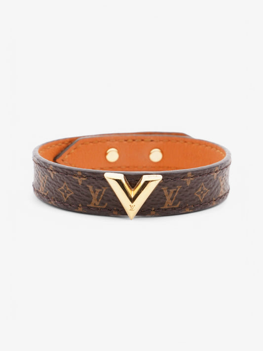 Louis Vuitton Essential V Bracelet Monogram Coated Canvas 17