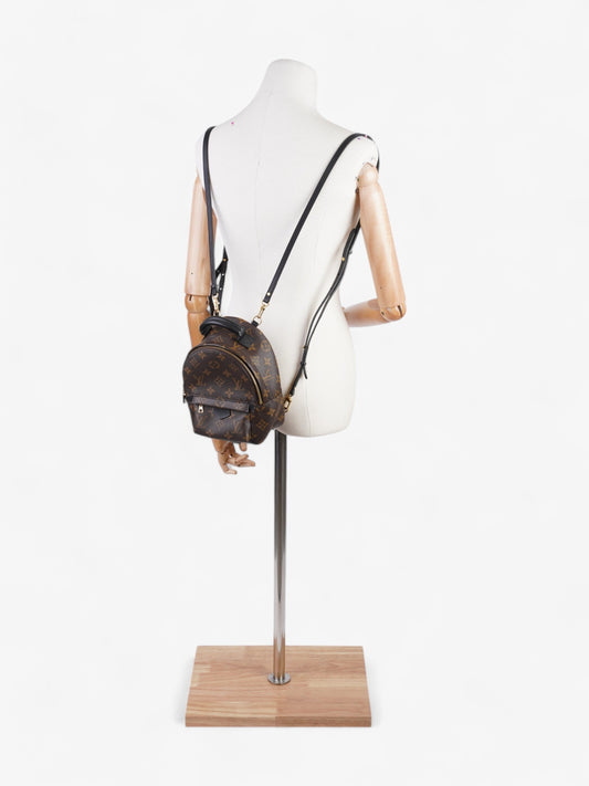 Louis Vuitton Palm Springs Monogram / Black Canvas Mini