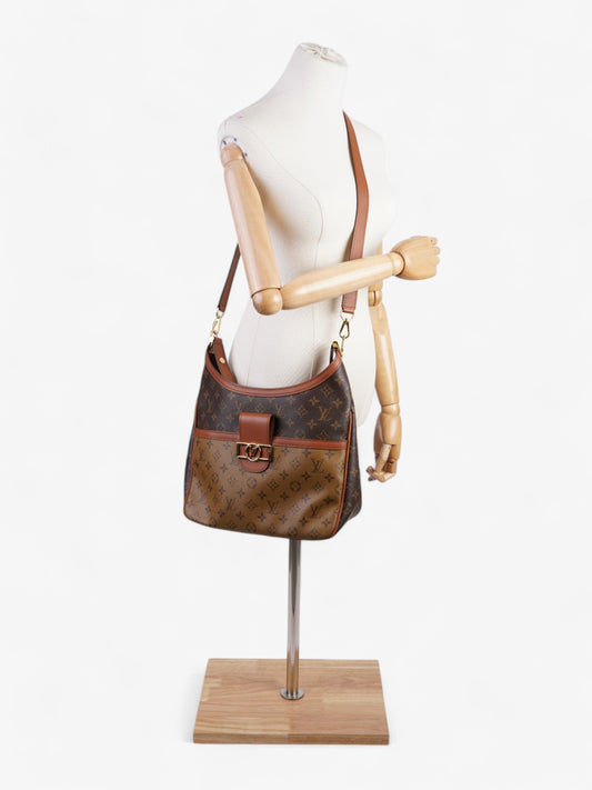 Louis Vuitton Dauphine Hobo Monogram / Monogram Reverse Coated Canvas MM