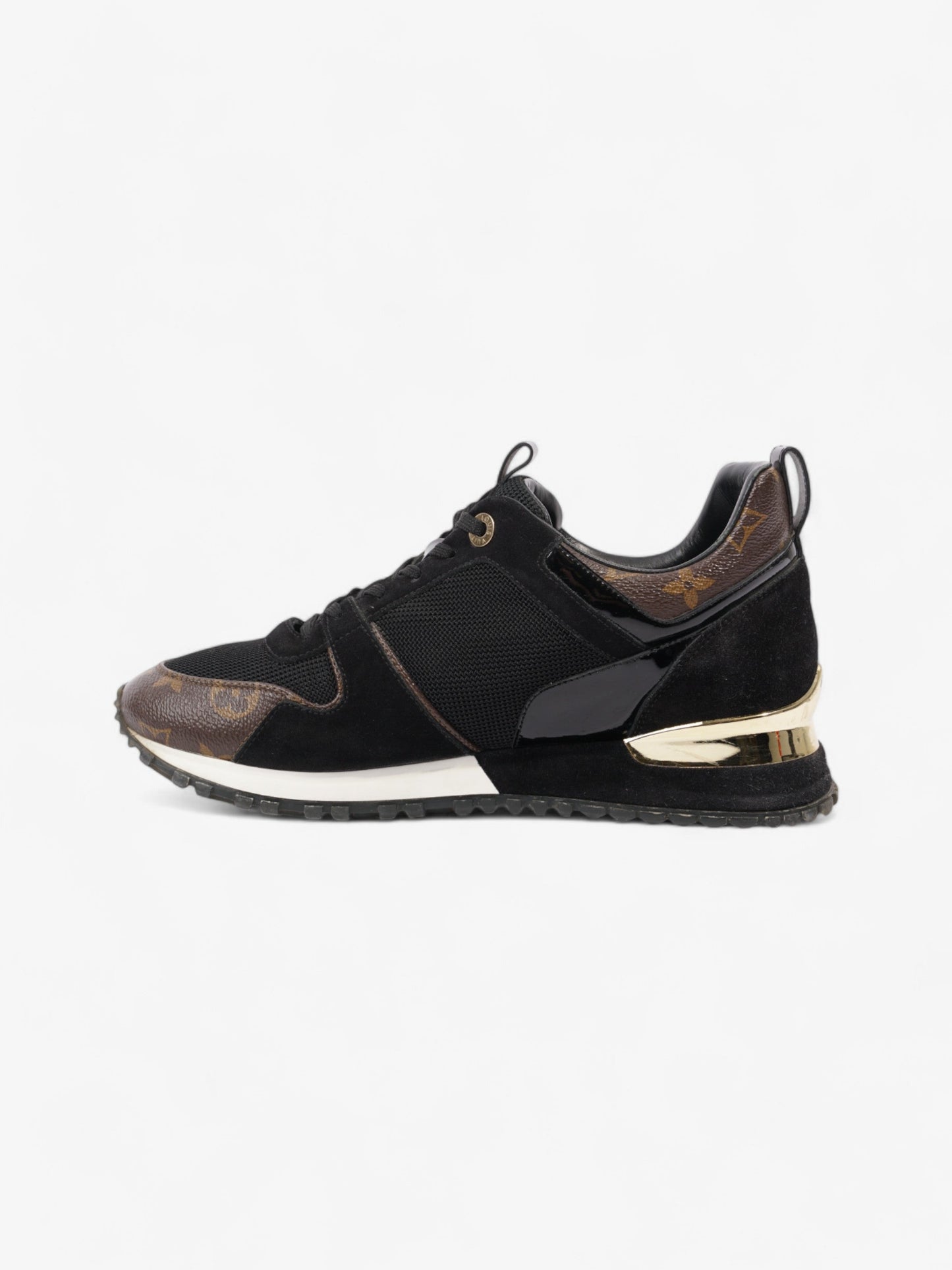 Louis Vuitton Run Away  Black / Monogram Mesh EU 39 UK 6