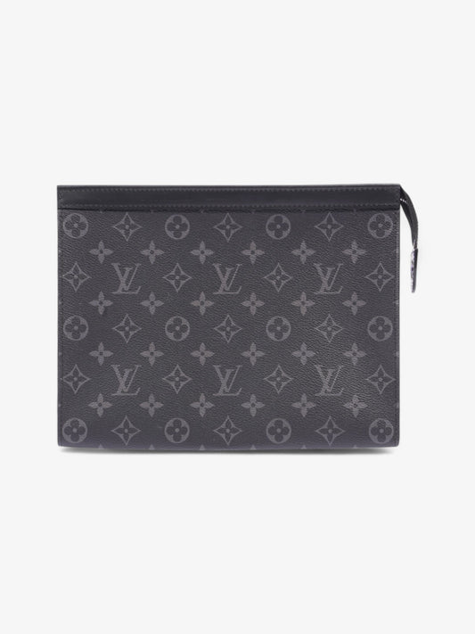 Louis Vuitton Pochette Voyage Monogram Eclipse Coated Canvas MM