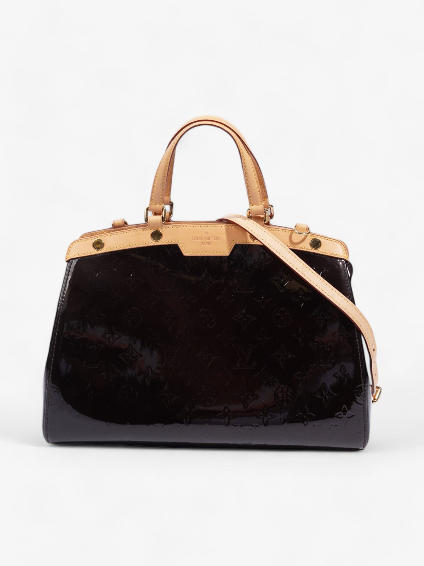 Louis Vuitton Brea Monogram Empreinte / Amarante Empreinte Leather MM