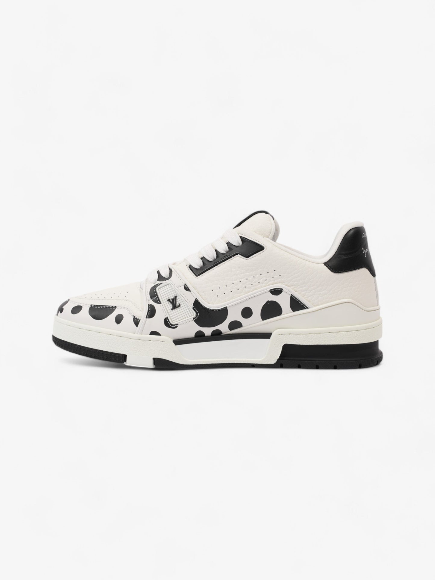 Louis Vuitton Yayoi kusaka Infinity Dots  White  / Black Leather EU 40 UK 6