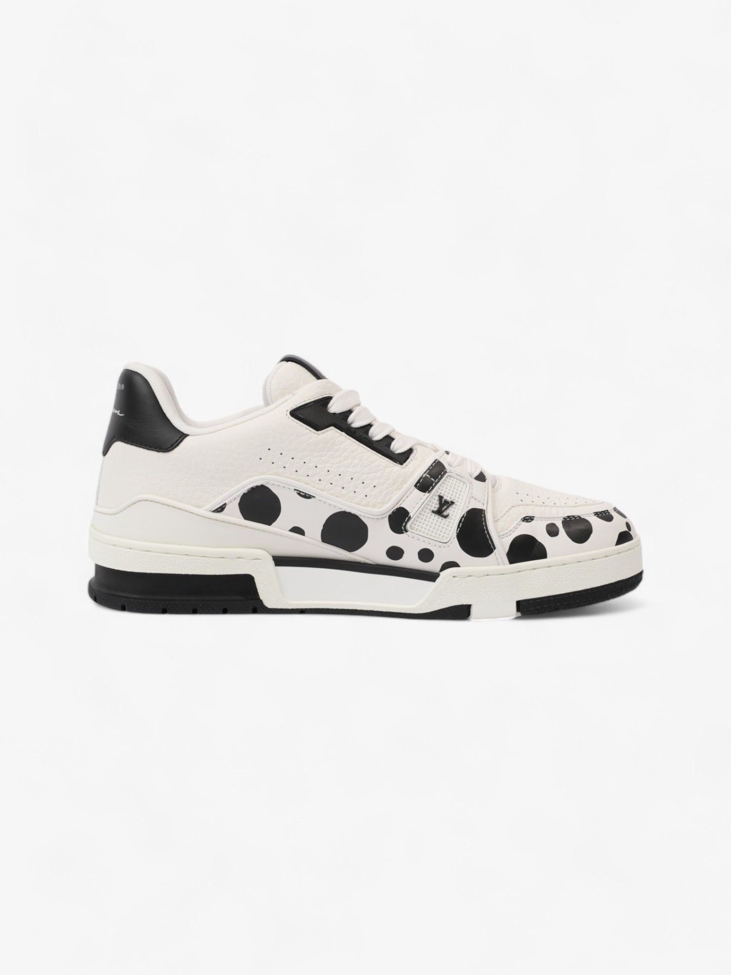Louis Vuitton Yayoi kusaka Infinity Dots  White  / Black Leather EU 40 UK 6