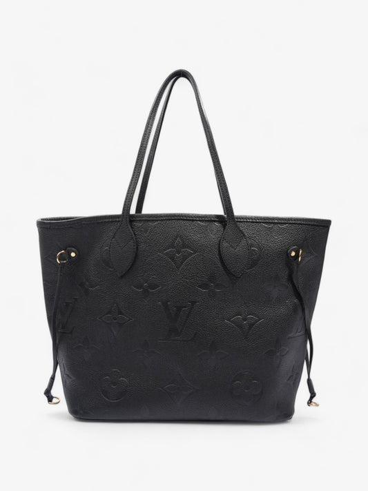 Louis Vuitton Neverfull Black Empreinte Leather MM