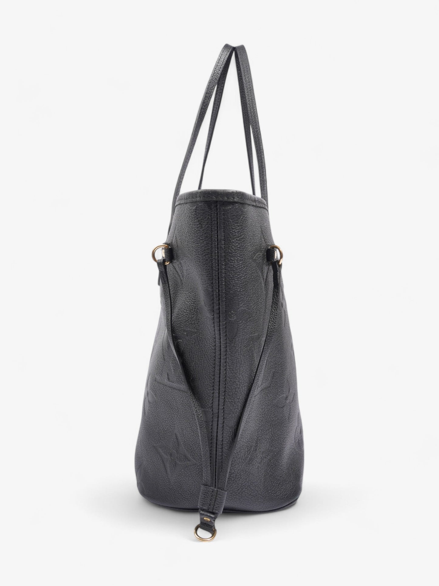Louis Vuitton Neverfull Black Empreinte Leather MM