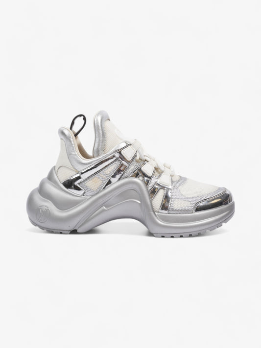 Louis Vuitton Archlight Sneakers White  / Silver Mesh EU 37.5 UK 4.5