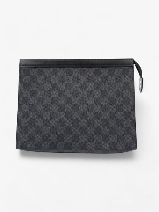 Louis Vuitton Pochette Voyage Damier Graphite Coated Canvas MM
