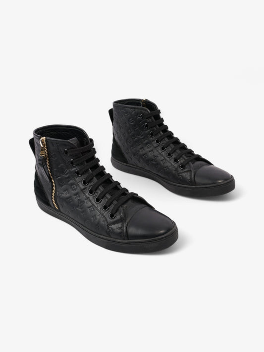 Louis Vuitton Embossed High-tops Black Embossed Leather EU 37.5 UK 4.5
