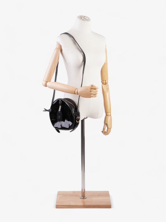 Louis Vuitton Boite Chapeau Souple Bag Black Vernis Leather