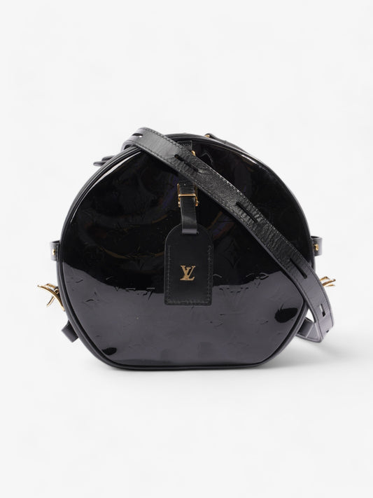 Louis Vuitton Boite Chapeau Souple Bag Black Vernis Leather