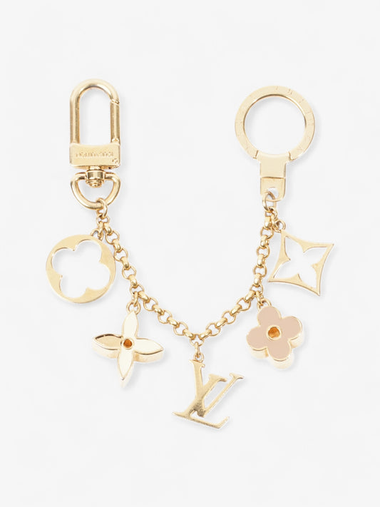 Louis Vuitton Monogram Bag Charm Gold Base Metal