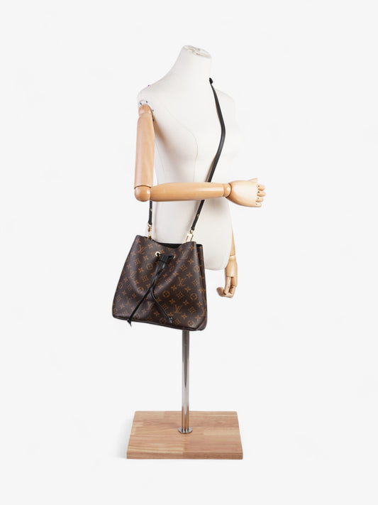 Louis Vuitton NeoNoe Monogram / Black Coated Canvas
