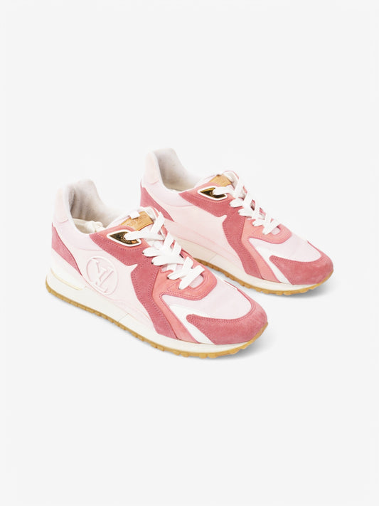 Louis Vuitton Run Away Pink / White Suede EU 39 UK 6