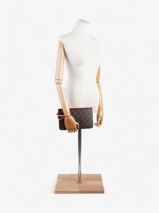 Louis Vuitton Neverfull Pouch Monogram Coated Canvas