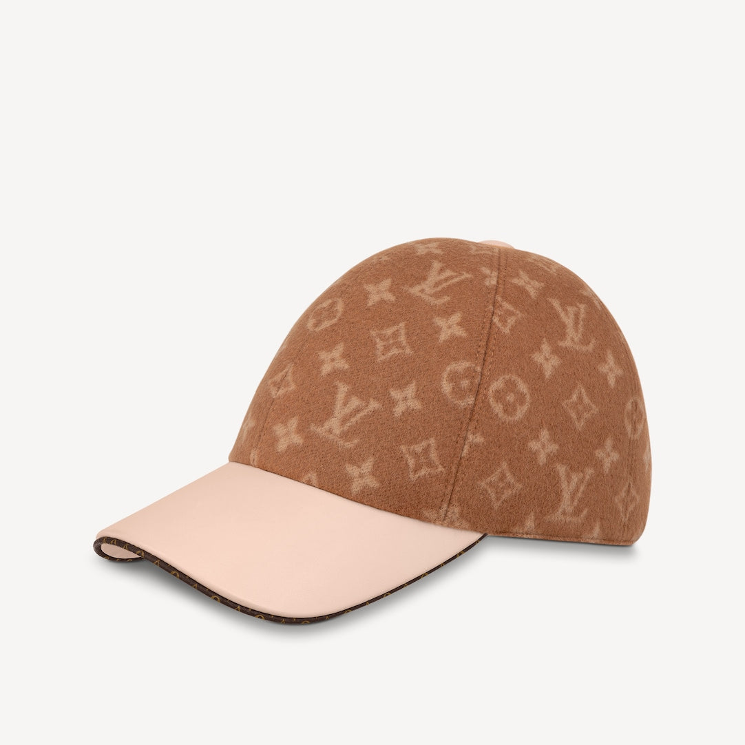 Louis Vuitton Carry On Cap Pu Pa Cap in Beige