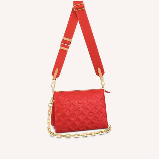 Louis Vuitton Coussin PM in Red
