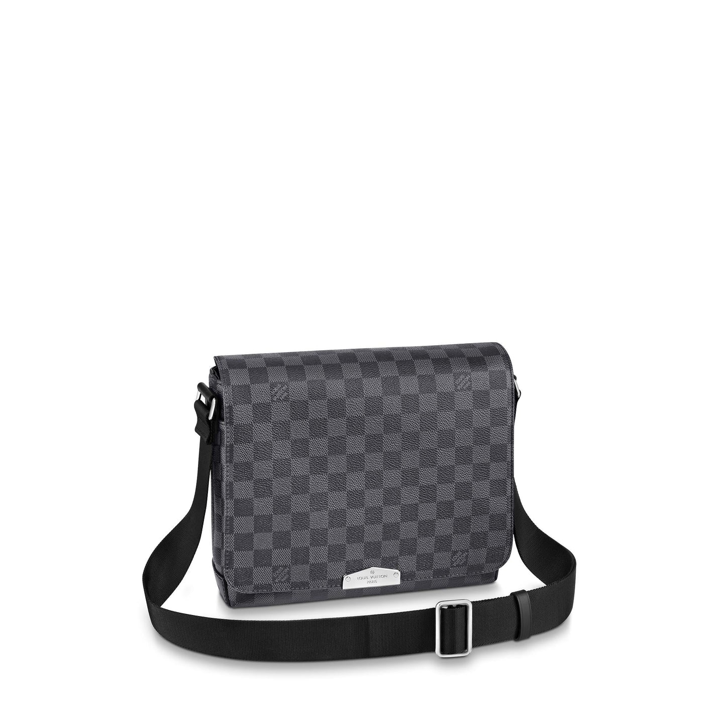 Louis Vuitton District PM Messenger Bag in Damier Graphite Canvas