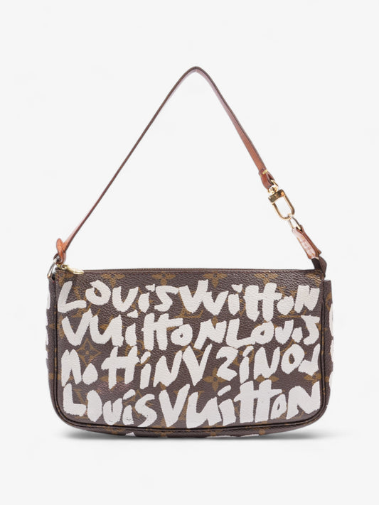 Louis Vuitton x Stephen Sprouse Pochette Accessoires Monogram / White Coated Canvas